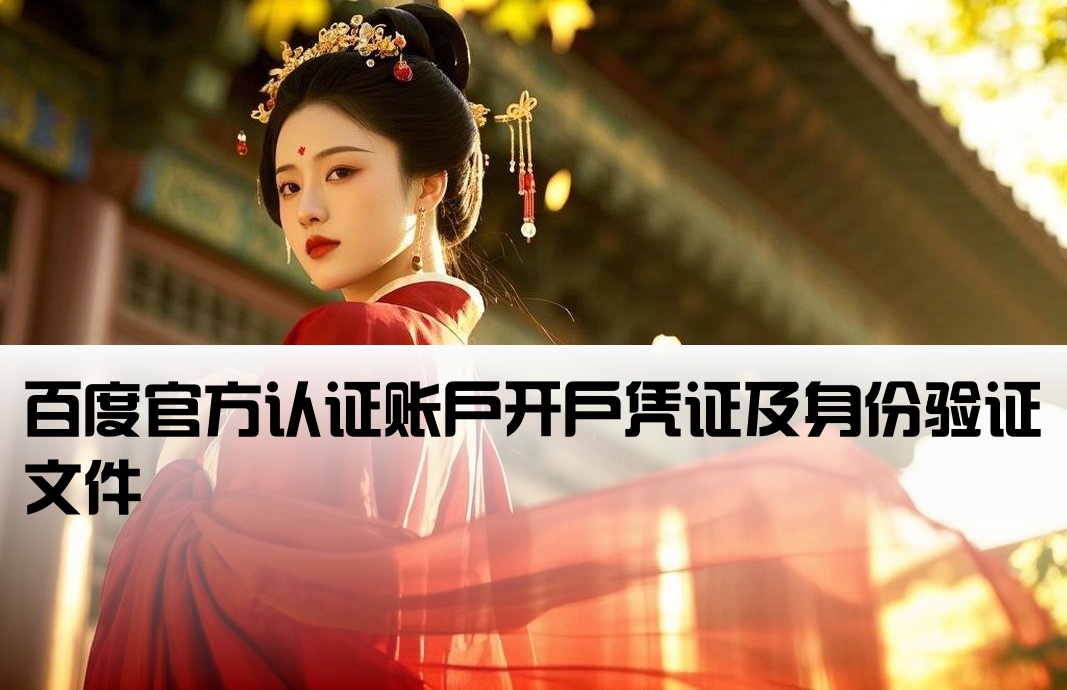 百度认证号码的开户证明