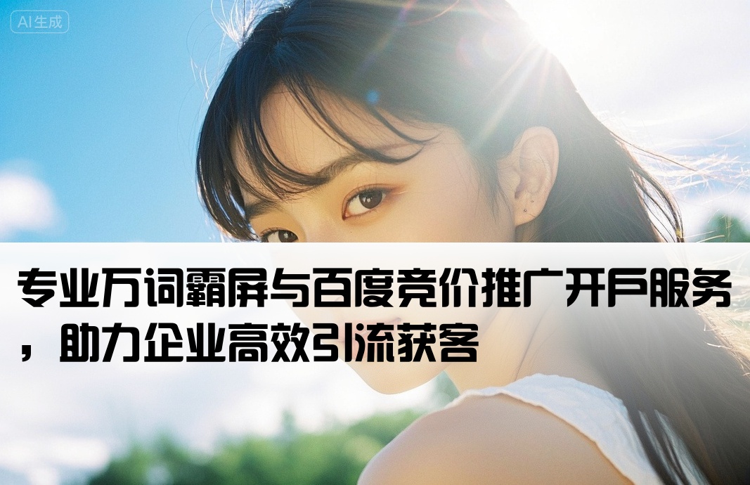 万词霸屏厂家百度竞价开户