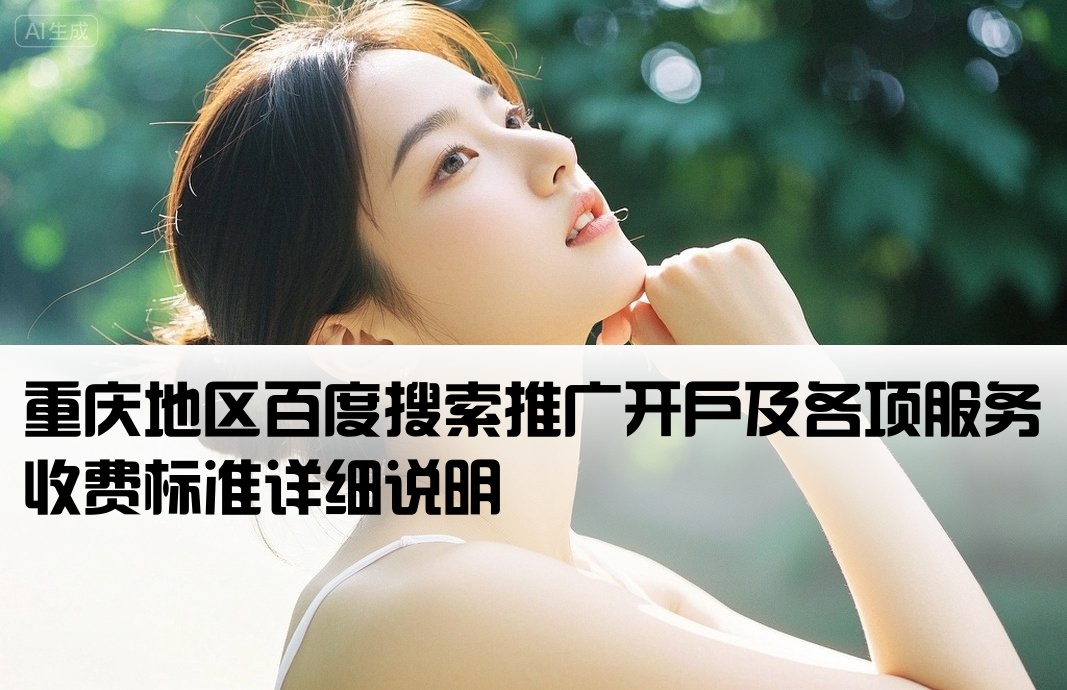 重庆百度竞价开户费用标准