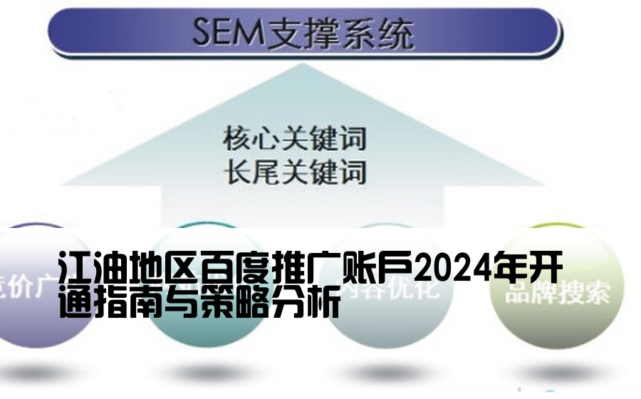 江油地区百度推广账户2024年开通指南与策略分析